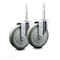 Service Caster Lakeside Carts 08606 Caster Replacement Set LAK-SCC-SSSQ20S514-PPUB-91630-2 - alternate 1